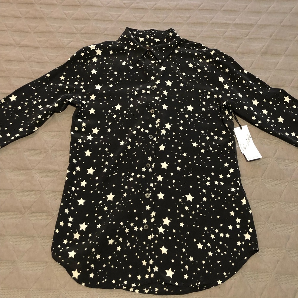 Equipment x Kate Moss Silk Shirt